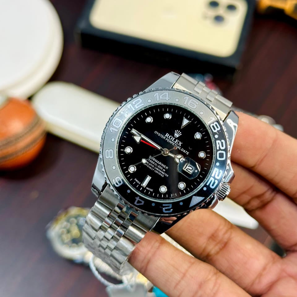 Luxury Men's Stainless Steel Analog Wrist Watch | Premium Business & Casual Fashion Watch