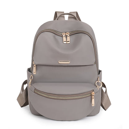 Women's Waterproof Nylon Backpack – Lightweight Travel, College &amp; Casual School Backpack with Multiple Compartments
