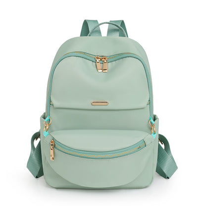 Women's Waterproof Nylon Backpack – Lightweight Travel, College &amp; Casual School Backpack with Multiple Compartments
