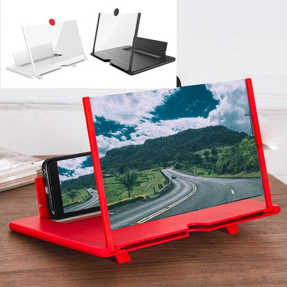 3D HD Mobile Phone Screen Magnifier – Foldable Smartphone Screen Amplifier Stand for Movies, Gaming &amp; Video Watching