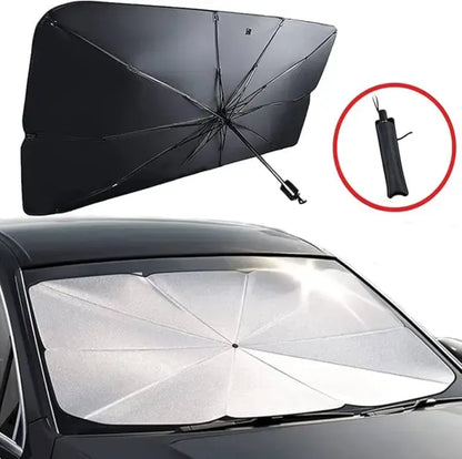 Reverse Folding Windproof Compact Umbrella – Portable Inverted Travel Umbrella for Men &amp; Women