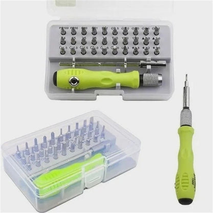 31-in-1 Precision Screwdriver Repair Tool Kit – Multi-Purpose Magnetic Mini Screwdriver Set for Mobile, Laptop, Watch &amp; Electronics