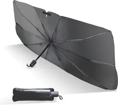 Reverse Folding Windproof Compact Umbrella – Portable Inverted Travel Umbrella for Men &amp; Women
