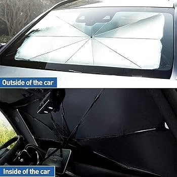 Reverse Folding Windproof Compact Umbrella – Portable Inverted Travel Umbrella for Men &amp; Women