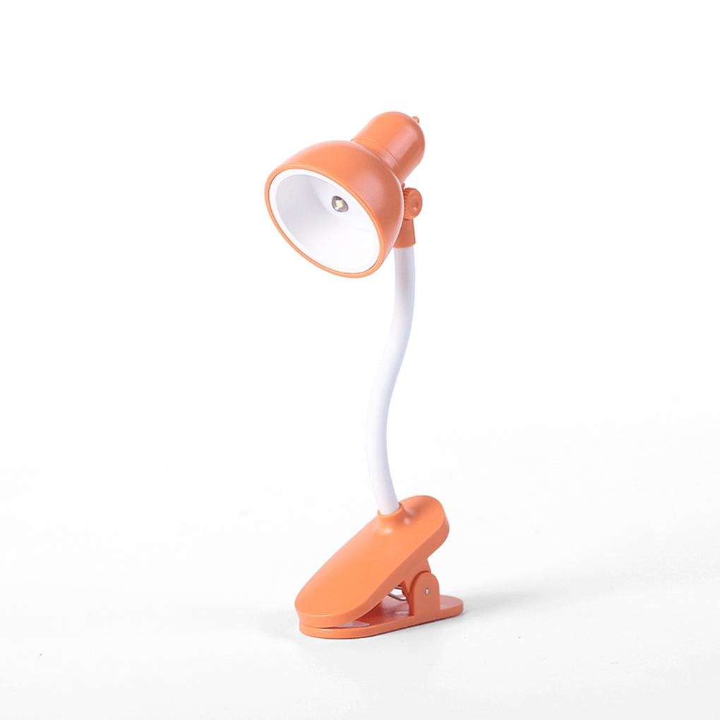 360° Flexible Clip-On LED Reading Lamp – Portable Mini Desk Light for Study, Bedside &amp; Laptop