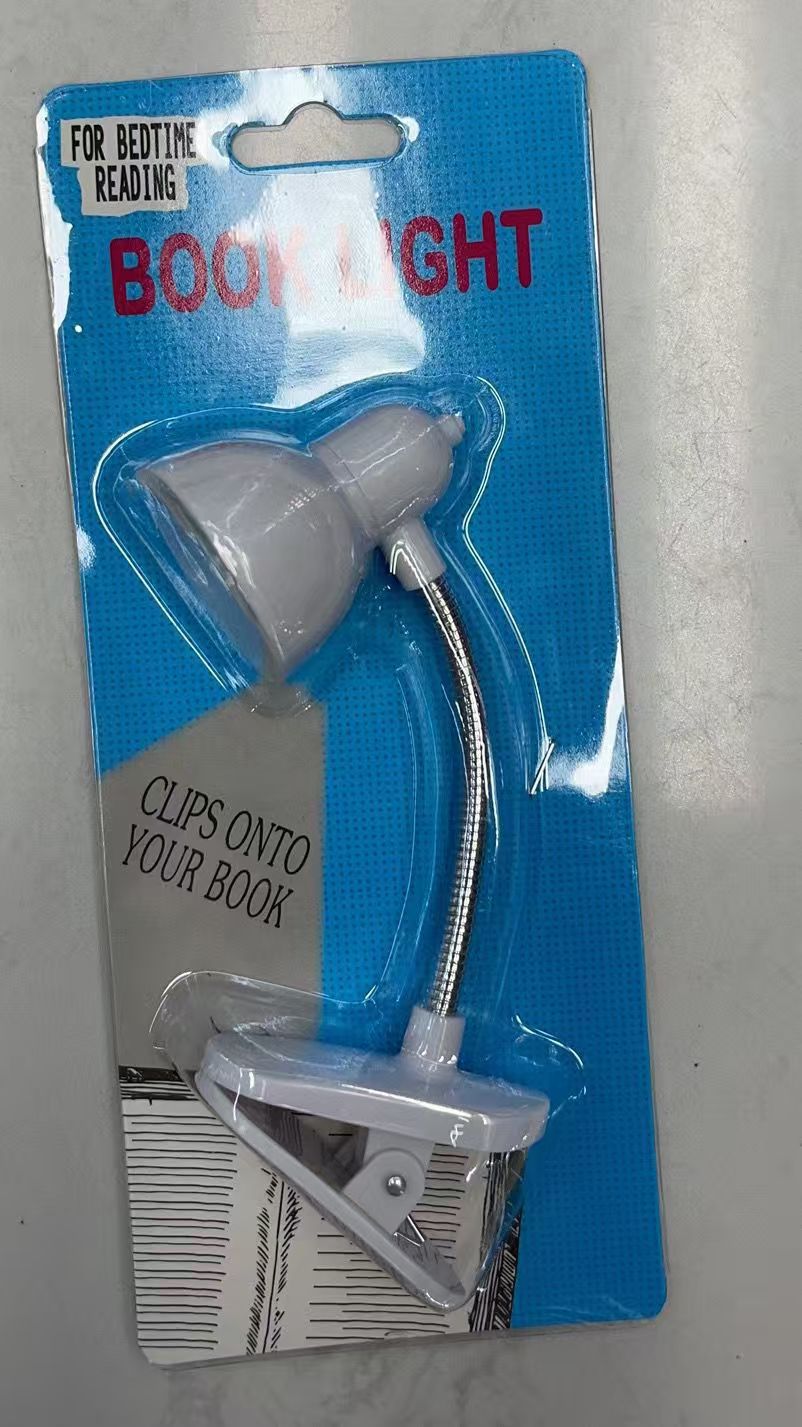 360° Flexible Clip-On LED Reading Lamp – Portable Mini Desk Light for Study, Bedside &amp; Laptop