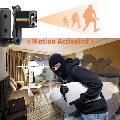 Mini HD WiFi Security Camera – 1080P Wireless Indoor Surveillance Camera with Night Vision &amp; Motion Detection
