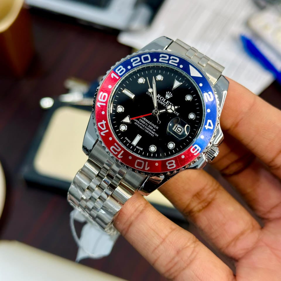 Luxury Men's Stainless Steel Analog Wrist Watch | Premium Business & Casual Fashion Watch