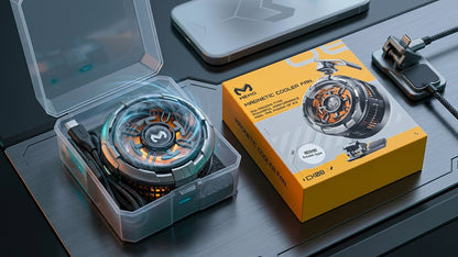 Magnetic Mobile Phone Cooler Fan | USB Rechargeable Gaming Phone Cooling Fan for Android & iPhone