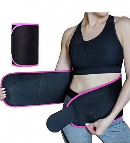 Waist Trimmer Belt for Men & Women | Adjustable Sweat Belt for Tummy Control & Workout Support