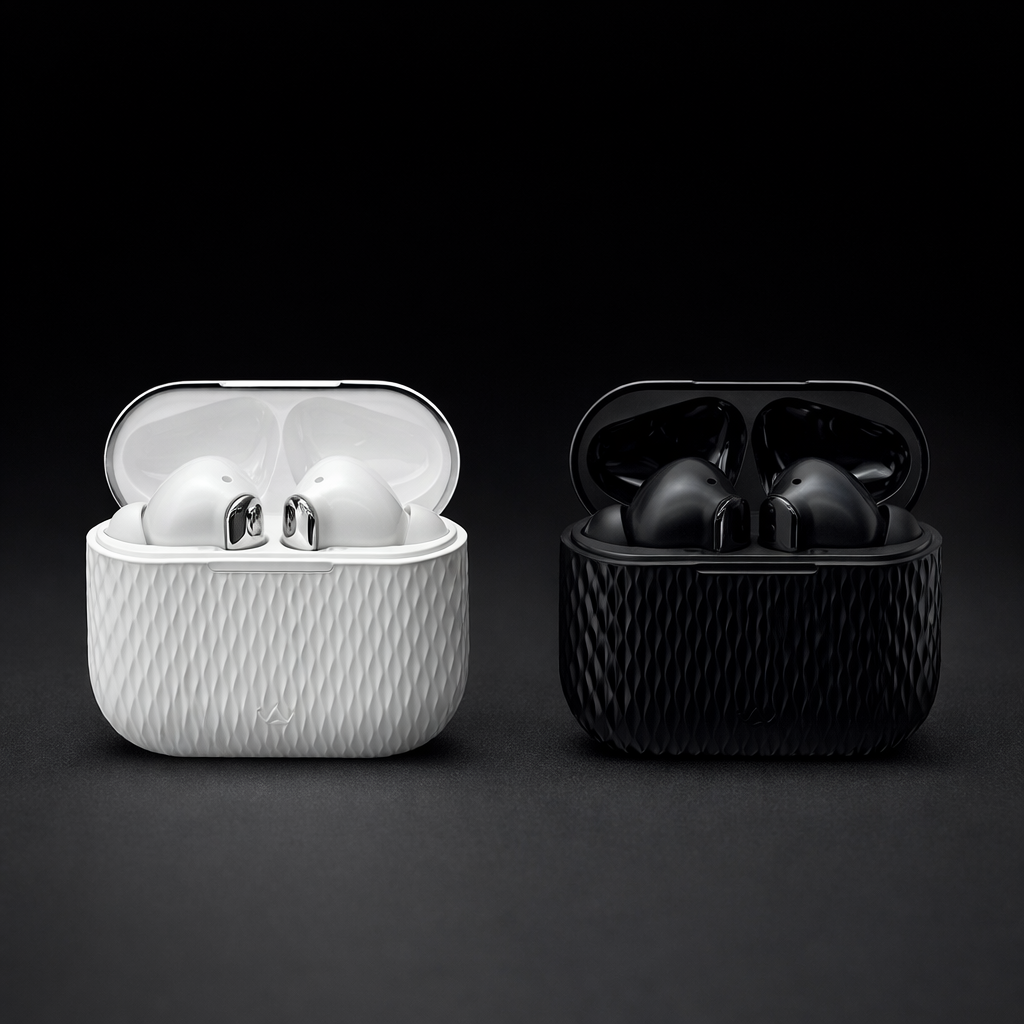 Buds Pro 5 Wireless Bluetooth Earbuds ANC ENC Touch Control Earphones (Color Black)