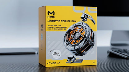 Magnetic Mobile Phone Cooler Fan | USB Rechargeable Gaming Phone Cooling Fan for Android & iPhone
