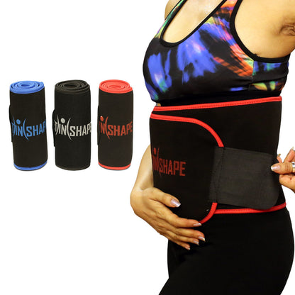 Waist Trimmer Belt for Men & Women | Adjustable Sweat Belt for Tummy Control & Workout Support