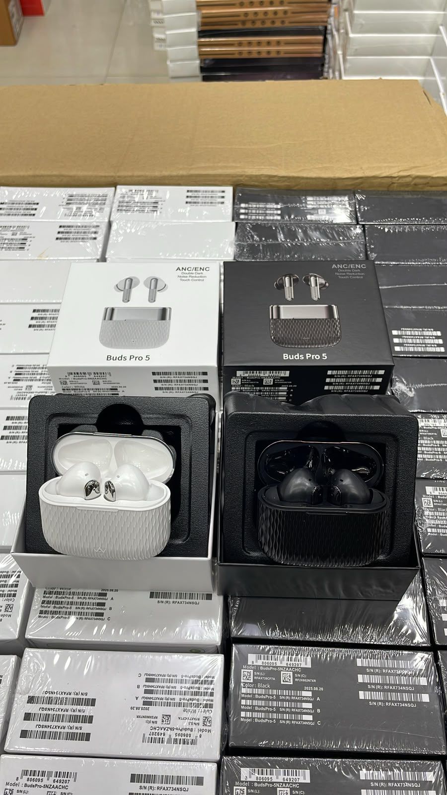 Buds Pro 5 Wireless Bluetooth Earbuds ANC ENC Touch Control Earphones (Color Black)